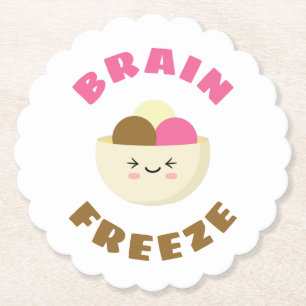 Brain Freeze Untersetzer