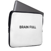Brain Full Minimalist Professional Laptop Sleeve (Vorne Rechts)