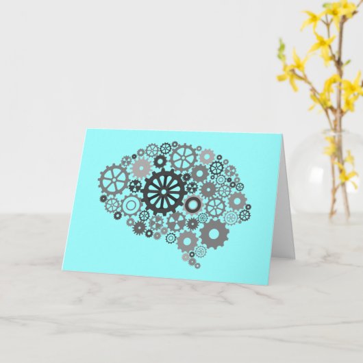 Brain Gears Card Karte (Gelbe Blume)