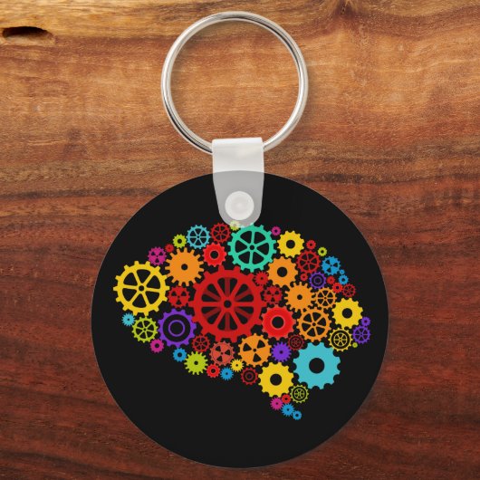 Brain Gears Schlüsselanhänger (Vorderseite)