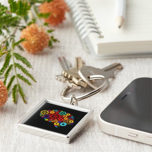 Brain Gears Schlüsselanhänger (Seite)