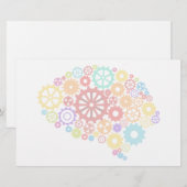 Brain Gears Stationery Briefpapier (Vorne/Hinten)