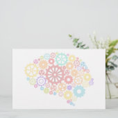 Brain Gears Stationery Briefpapier (Stehend Vorderseite)