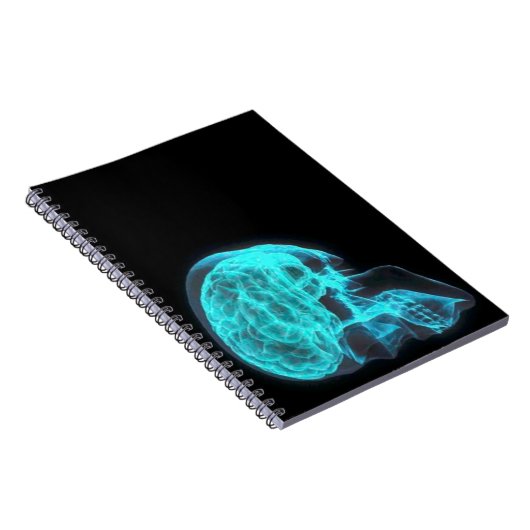 BRAIN gothic Notizblock (Rechte Seite)