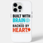 Brain & Heart iPhone Case (Rückseite)