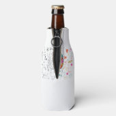 Brain Infographic Flaschenkühler (Flasche Rückseite)