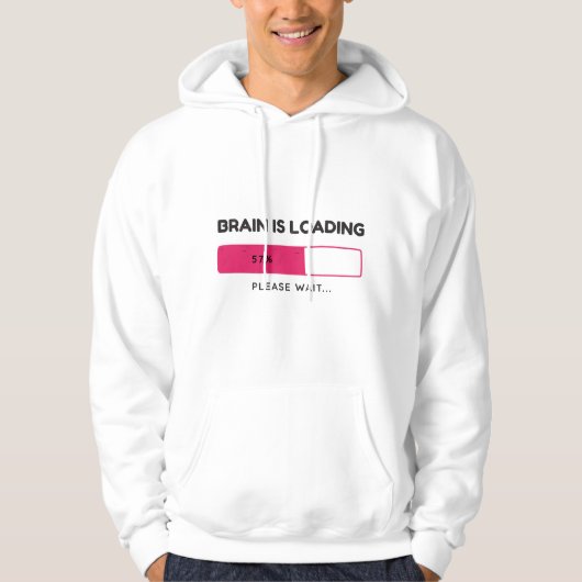 Brain is loading, please wait hoodie (Vorderseite)