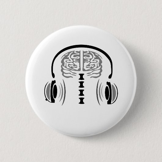 Brain Jam (Gray Matter) Button (Vorderseite)