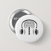 Brain Jam (Gray Matter) Button (Vorne & Hinten)