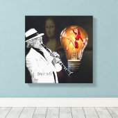 Brain Jazz Leinwanddruck (Insitu (Holzboden))