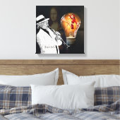 Brain Jazz Leinwanddruck (Insitu (Schlafzimmer))