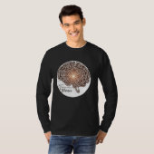 Brain Labyrinth mit Licht - Ihr Weg zum Frieden T-Shirt (Vorne ganz)