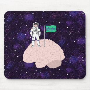 Brain Landing Mousepad
