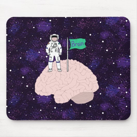 Brain Landing Mousepad (Vorne)
