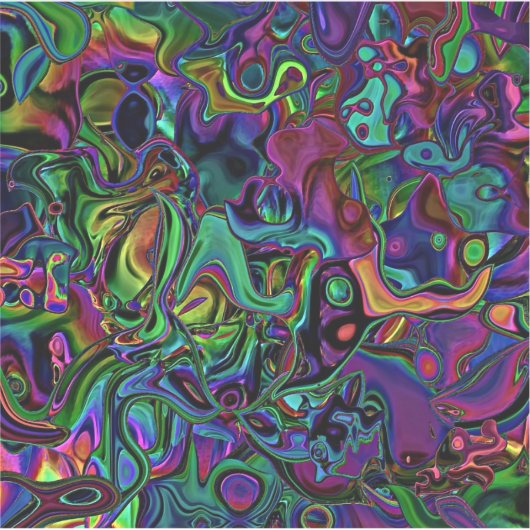 Brain Melt Aufkleber (Vorderseite)