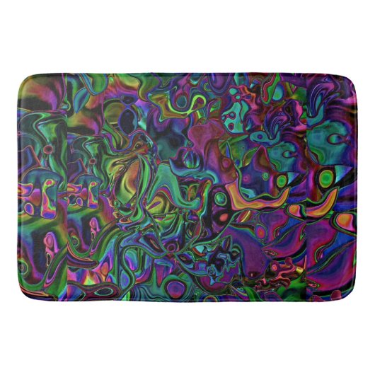 Brain Melt Bath Mat Badematte (Vorderseite)