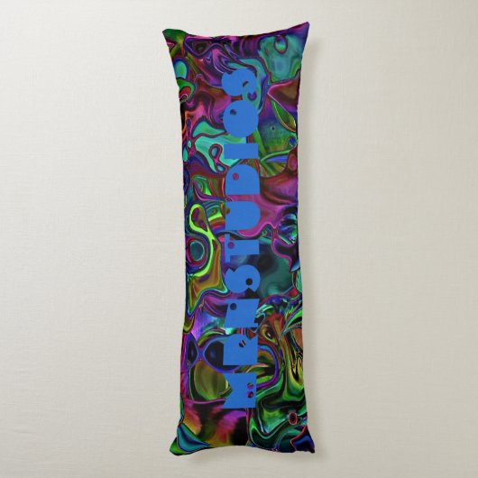 Brain Melt Body Pillow Seitenschläferkissen (Rückseite (Vertikal))