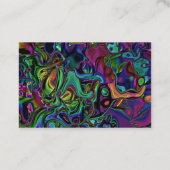 Brain Melt Business Card Visitenkarte (Rückseite)