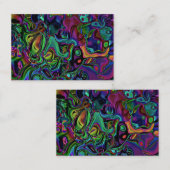 Brain Melt Business Card Visitenkarte (Vorne/Hinten)