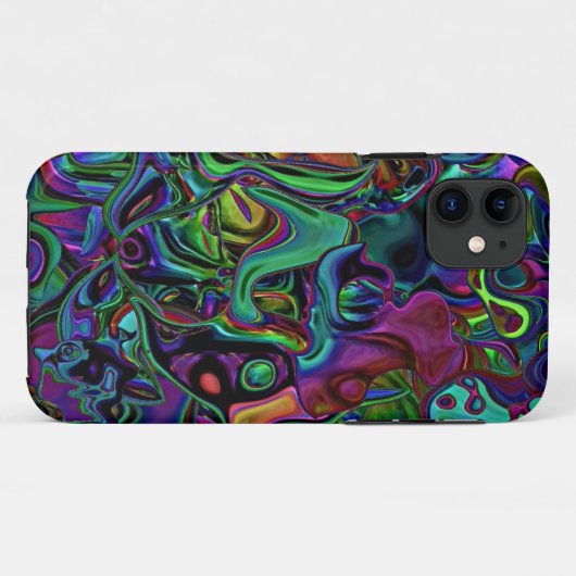 Brain Melt Case-Mate iPhone Hülle (Rückseite (Horizontal))