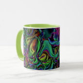 Brain Melt Coffee Tasse (Vorderseite Links)