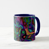 Brain Melt Coffee Tasse (VorderseiteRechts)