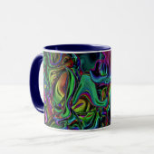 Brain Melt Coffee Tasse (Vorderseite Links)