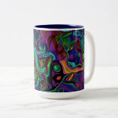 Brain Melt Coffee Tasse (VorderseiteRechts)