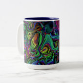 Brain Melt Coffee Tasse (Vorderseite Links)