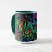 Brain Melt Coffee Tasse (Vorderseite Links)