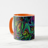 Brain Melt Coffee Tasse (Vorderseite Links)