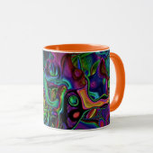 Brain Melt Coffee Tasse (VorderseiteRechts)
