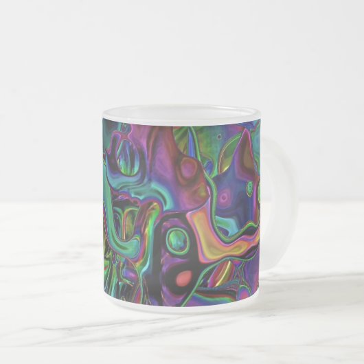 Brain Melt Coffee Tasse (VorderseiteRechts)