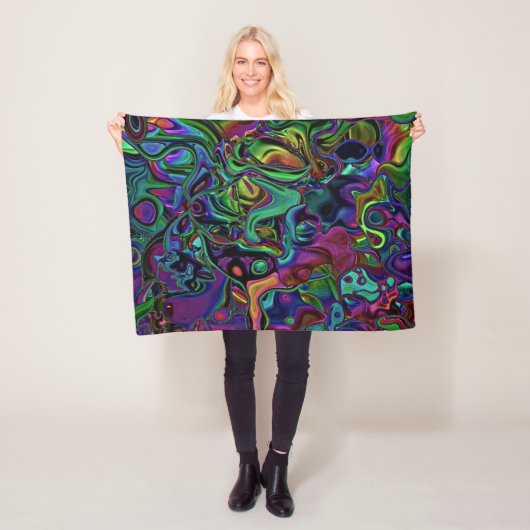 Brain Melt Fleece Blanket (Beispiel)