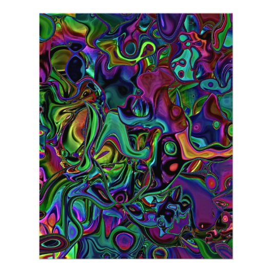 Brain Melt Foto Print (Vorne)