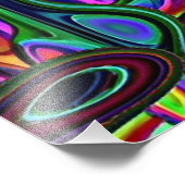 Brain Melt Foto Print (Ecke)