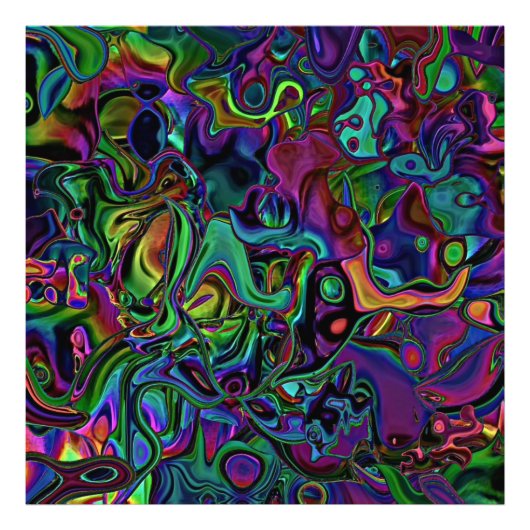 Brain Melt Foto Print (Vorne)