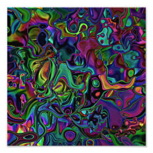 Brain Melt Fotodruck