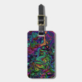 Brain Melt Gepäckanhänger (Vorderseite vertikal)