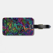 Brain Melt Gepäckanhänger (Rückseite horizontal)