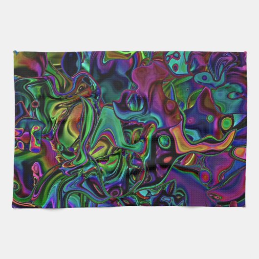 Brain Melt Geschirrtuch (Horizontal)