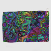 Brain Melt Golfhandtuch (Horizontal)