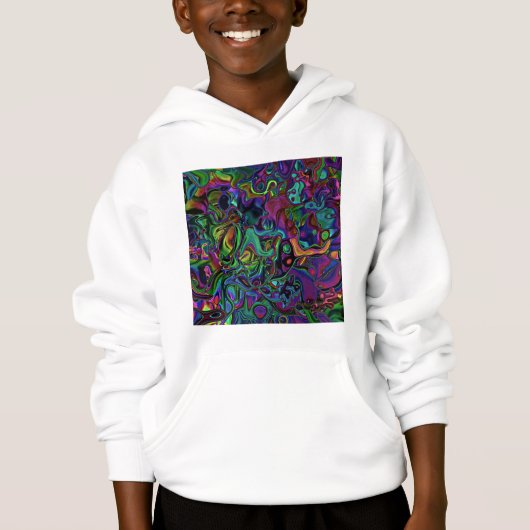 Brain Melt Hoodie (Vorderseite)