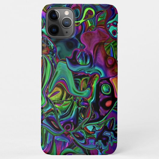 Brain Melt iPhone Hülle (Rückseite)