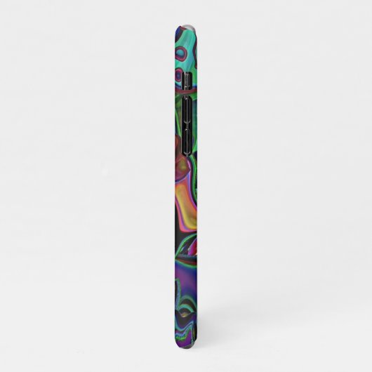 Brain Melt iPhone Hülle (Linke Seite)