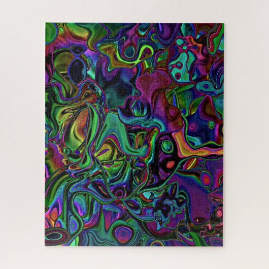 Brain Melt Jigsaw Puzzle (Vertikal)