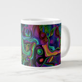 Brain Melt Jumbo-Tasse (Vorderseite Rechts)