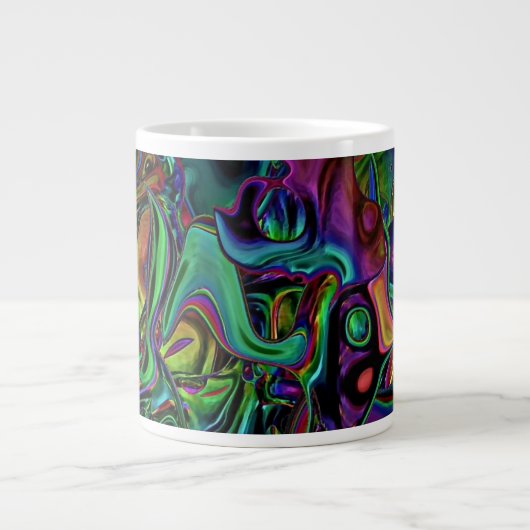 Brain Melt Jumbo-Tasse (Vorderseite)