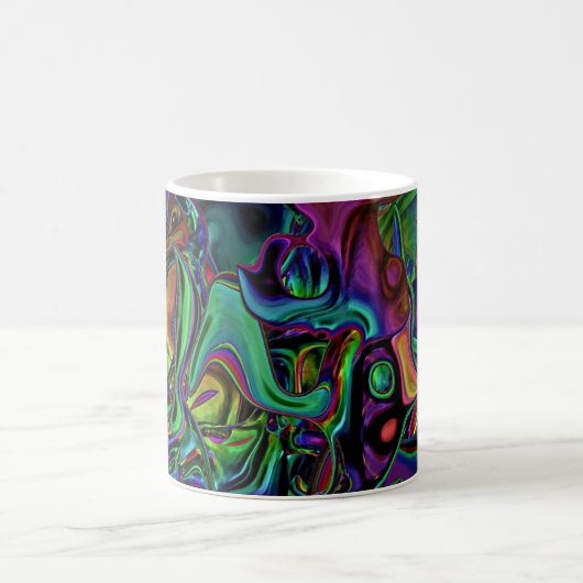 Brain Melt Kaffeetasse (Mittel)
