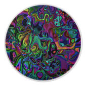 Brain Melt Keramik Draw Pull Keramikknauf (Vorderseite)